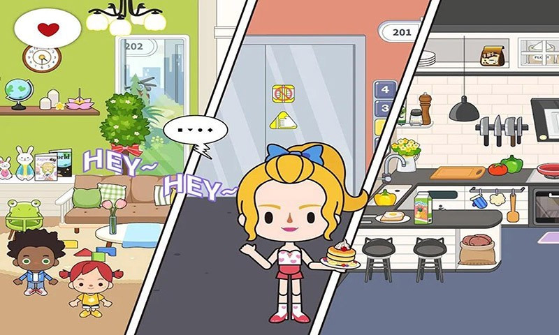 托卡小镇迷你小屋(4)