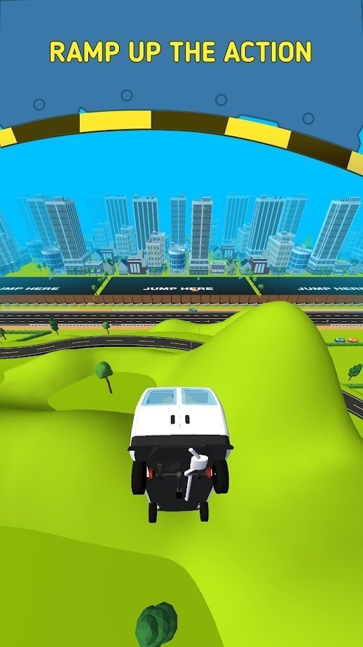 坡道汽车跳跃3(2)