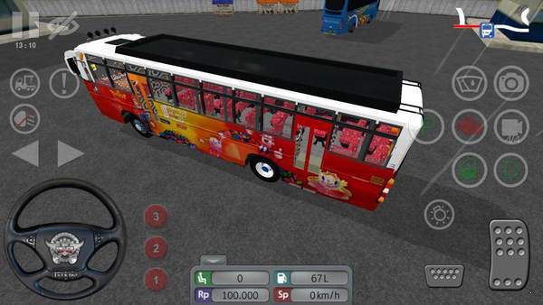 印尼巴士农村客车模组(3)
