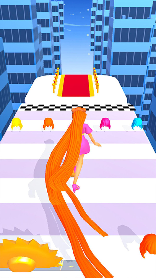 女王头发挑战(3)