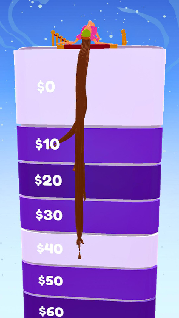 女王头发挑战(2)