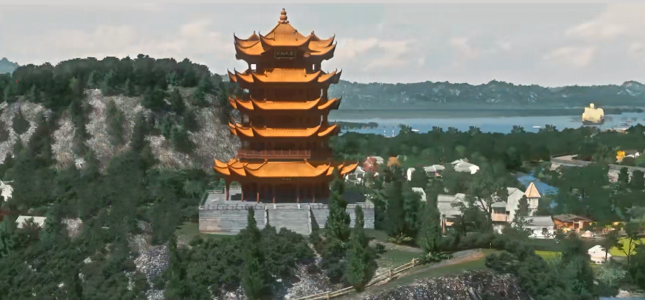 城市天际线古风建筑mod(4)