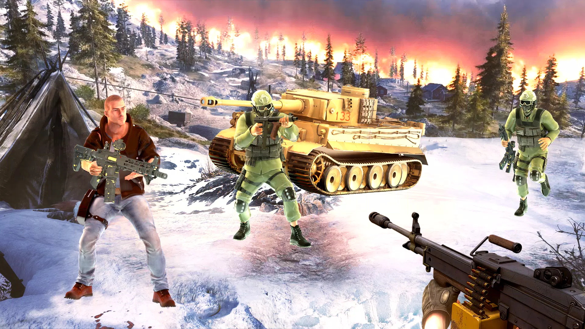 狙击行动跳伞射击(1)