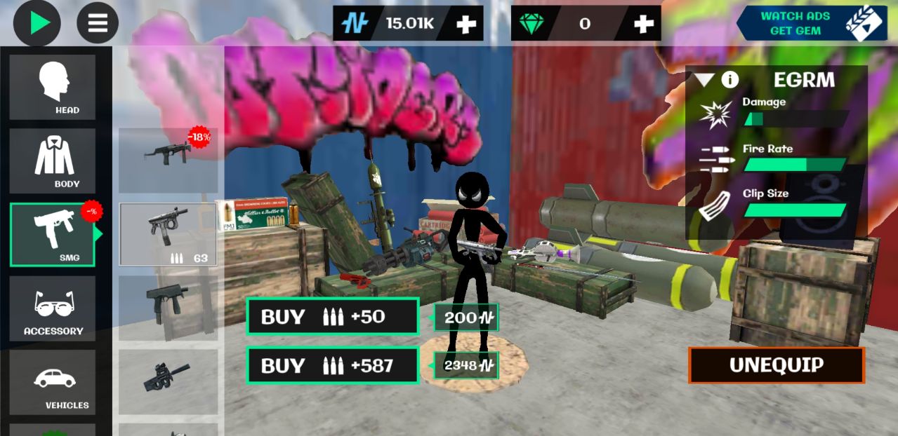 火柴人绳索英雄无限金币版(2)