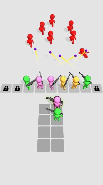 合并火柴人排序射击(2)