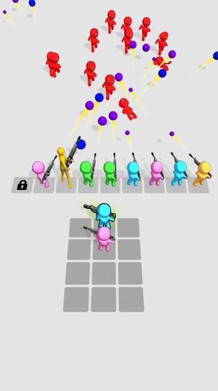 合并火柴人排序射击(3)