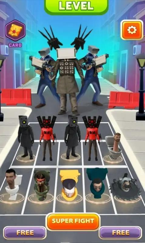 厕所人怪物英雄战斗(2)