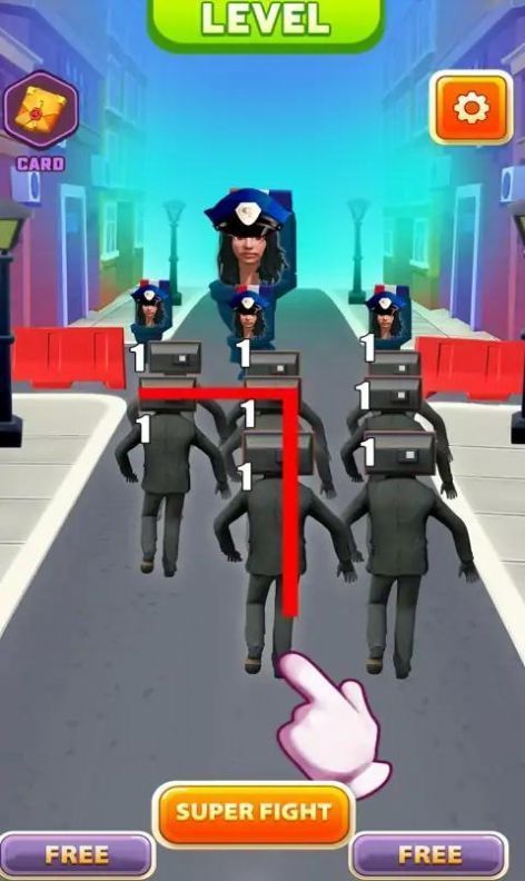 厕所人怪物英雄战斗(3)