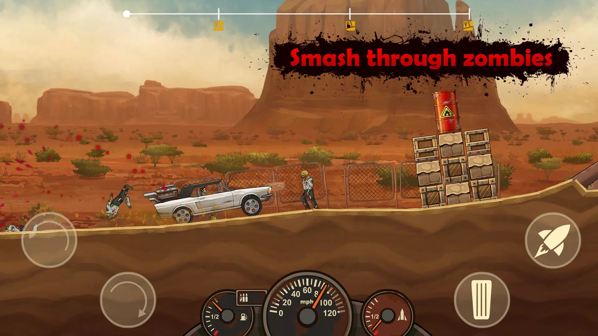 战车撞僵尸地牢(2)