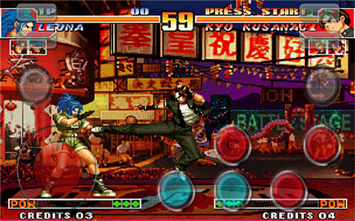 拳皇97风云再起手机版中文版(2)