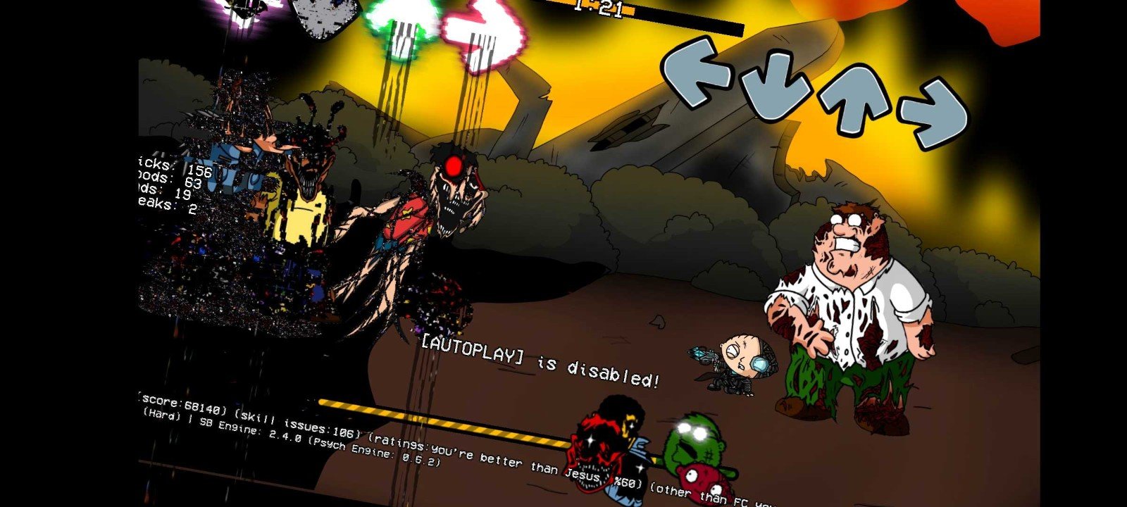 fnf曼德拉记录重制版模组(3)