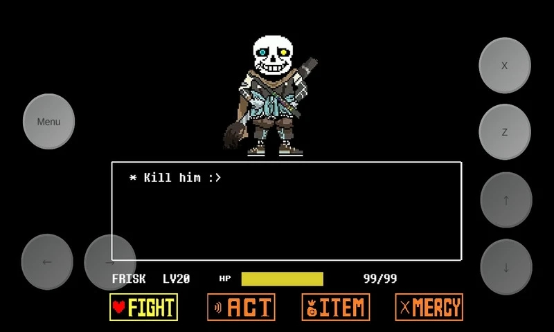 传说之下BOSS战(2)