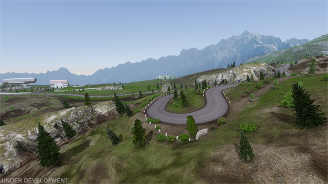 欧洲卡车模拟器3山路地图版(3)