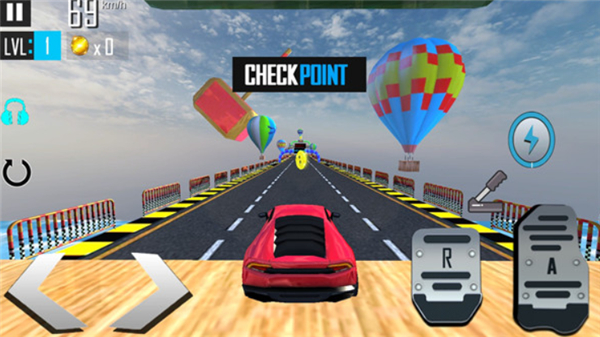 超级坡道汽车特技