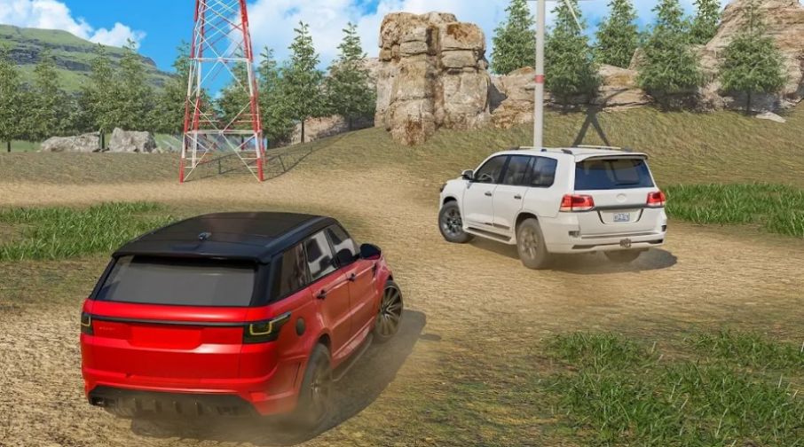 普拉多越野赛车(Offroad Prado Driving Car game)(1)