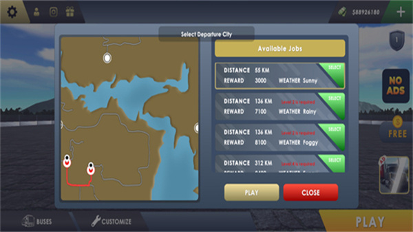 巴士模拟器极限道路汉化版(2)