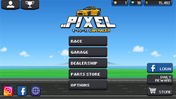 像素赛车手破解版(2)