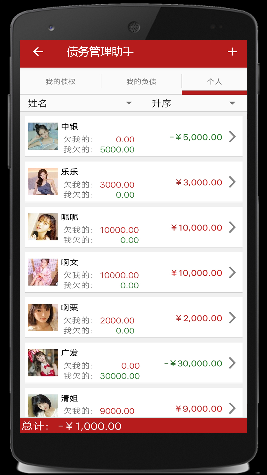 财牛还款备忘录