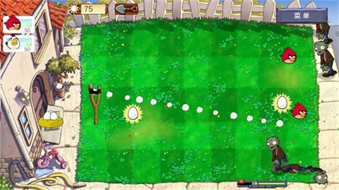 愤怒的小鸟大战僵尸手游