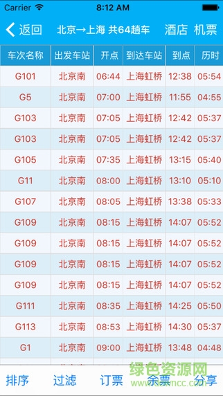 路路通时刻表手机版(1)