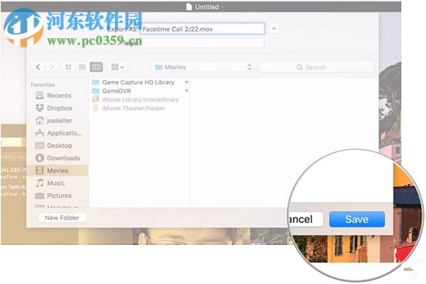 Mac facetime视频通话的使用方法