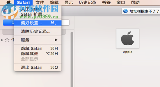 safari地址栏无法搜索解决方法