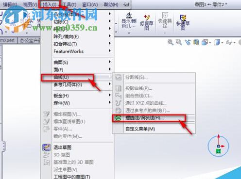 SolidWorks怎么画弹簧?SolidWorks绘制弹簧的方法