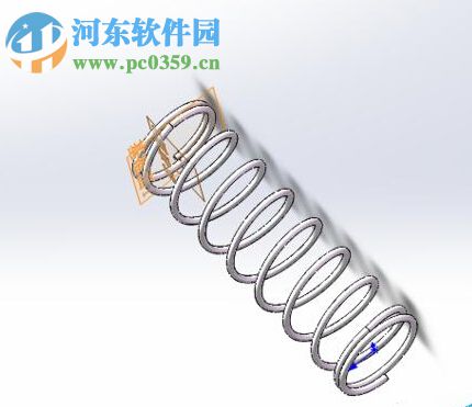 SolidWorks怎么画弹簧?SolidWorks绘制弹簧的方法