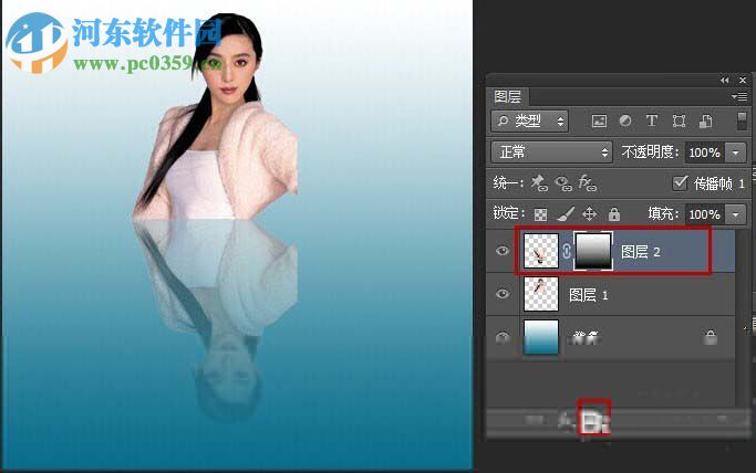 Photoshop创建倒影效果的图文实例