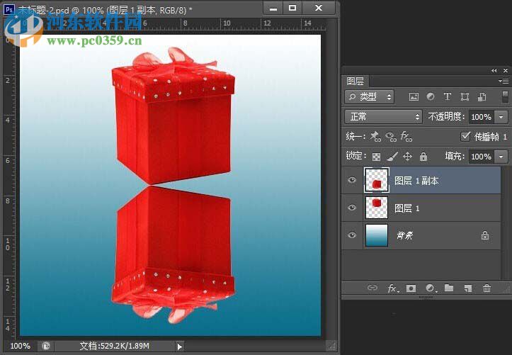 Photoshop创建倒影效果的图文实例