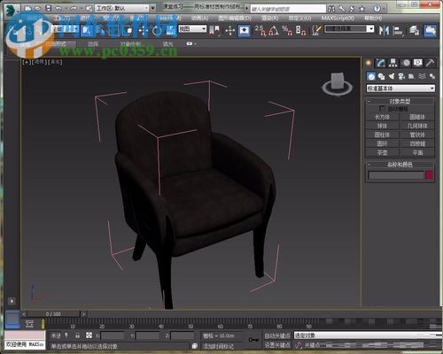 3dmax删除贴图材质的教程