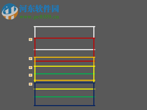在ppt中制作发光边框的方法