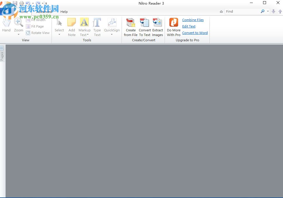 Nitro PDF Reader的使用说明