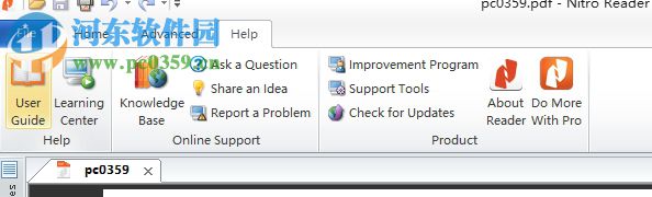 Nitro PDF Reader的使用说明
