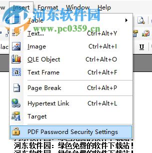 microadobe pdf editor给pdf文件加密的方法