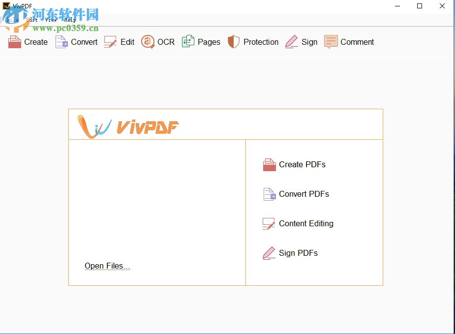 VivPDF编辑pdf文件内容的方法