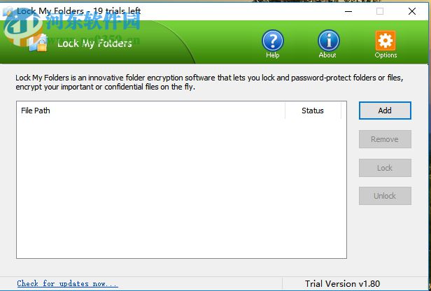 Lock My Folders加密文件夹的方法