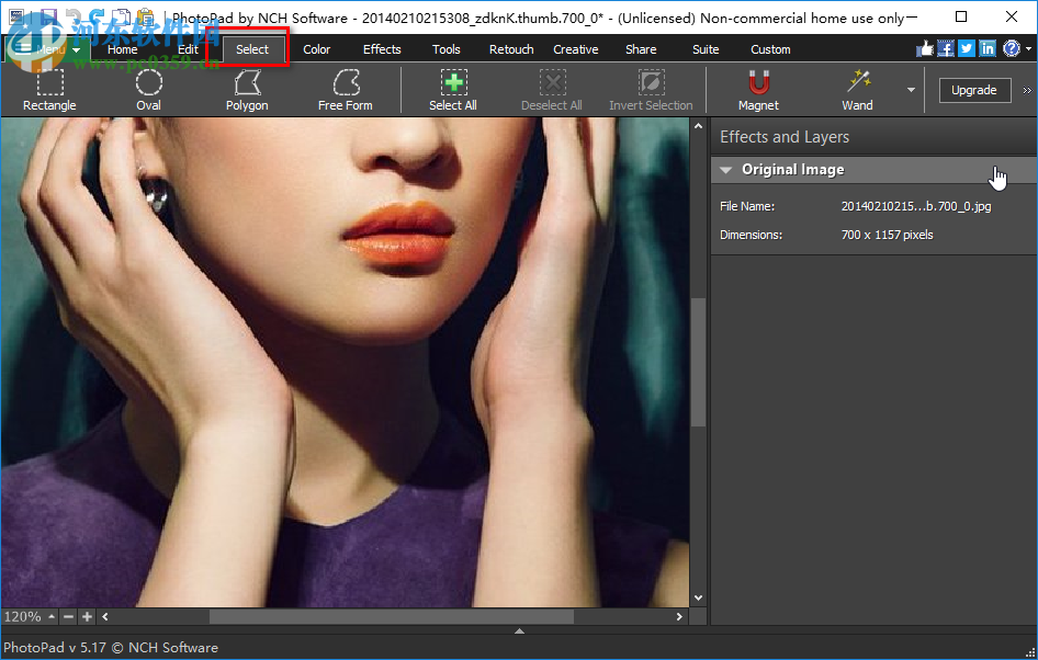 PhotoPad Image Editor怎么抠图