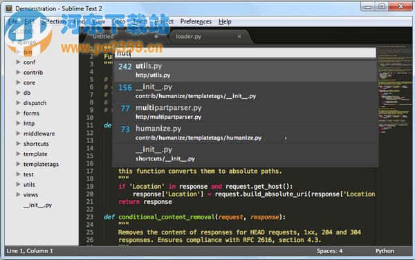 高级文本编辑器(Sublime Text) 3.311 汉化版