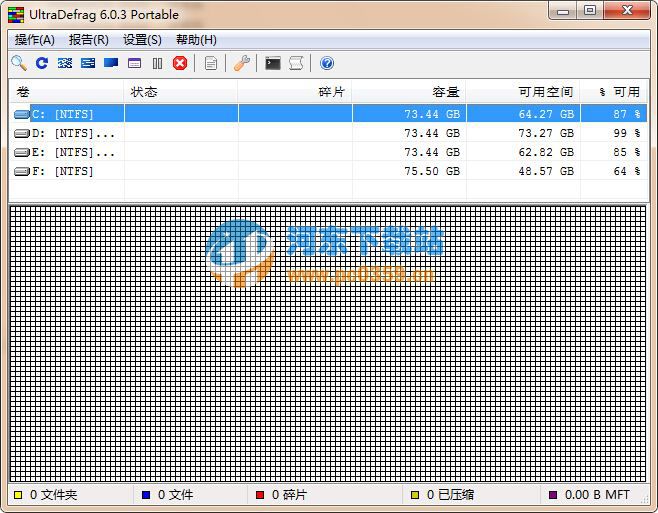 UltraDefrag(磁盘整理工具) 8.0.0 官方多国语言版