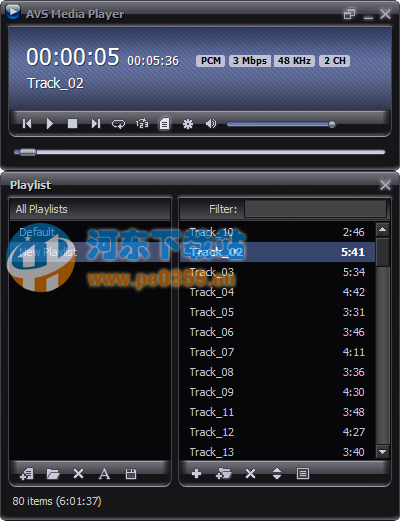 AVS Media Player(媒体播放器) 4.6.2.128 官方版