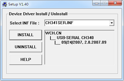 LSD-BSL430-USB编程器驱动