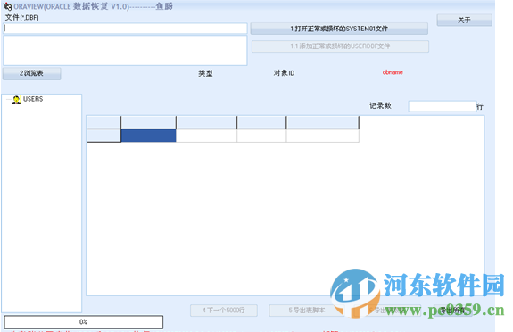 鱼肠ORACLE数据恢复软件 1.2 绿色版