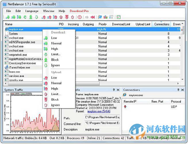 NetBalancer Free(带宽限制工具)