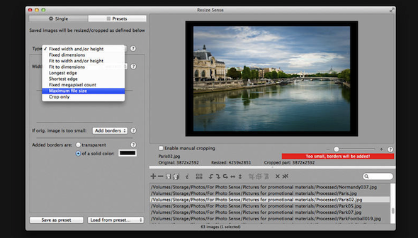 Resize Sense for mac 版 2.2.0