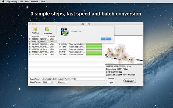 Jpg to Png for Mac版 2.1.1