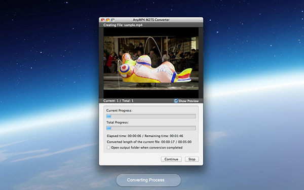 AnyMP4 M2TS Converter for Mac版 6.1.11
