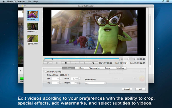iFunia DVDCreator for Mac版 3.3.0
