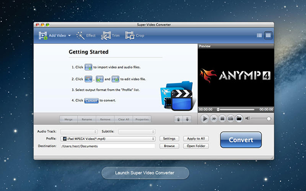 Super Video Converter for Mac版 6.0.9.7