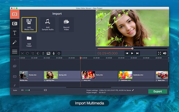 Video Editor Movavi Mac版 3.0